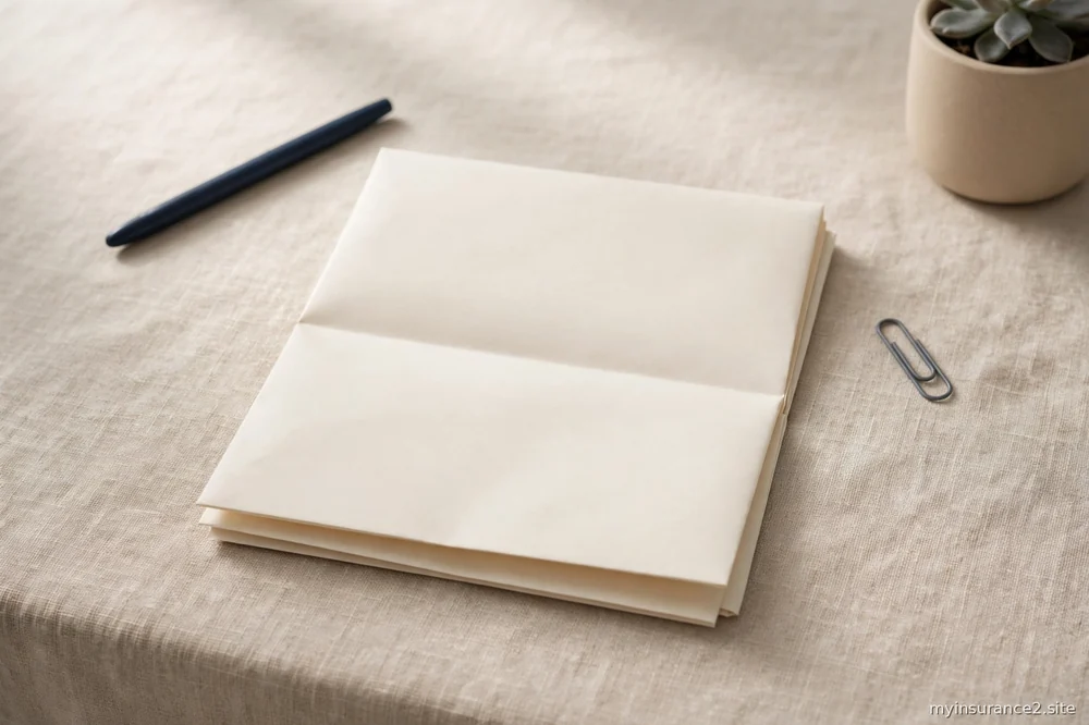 policy document on a desk